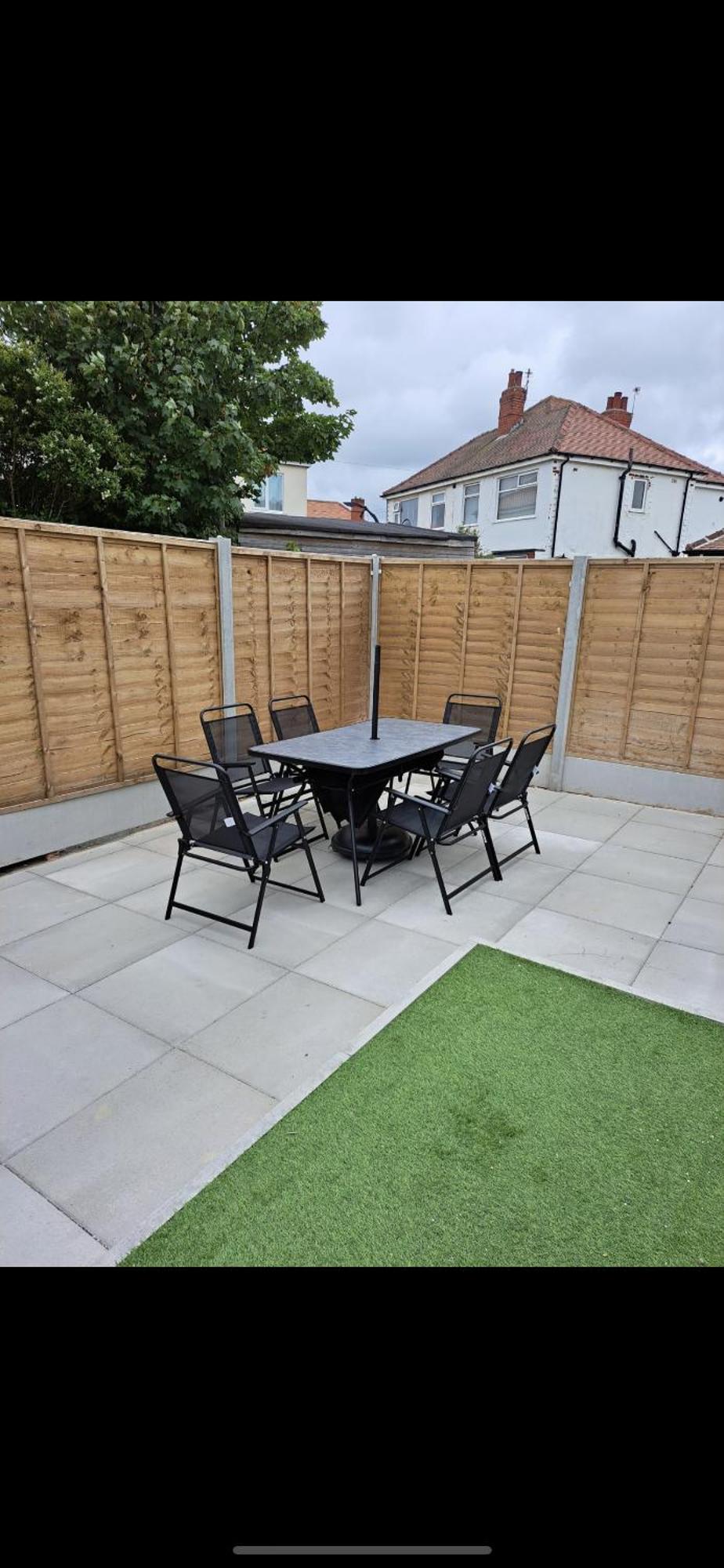 Wave Stays - Ground Floor Apartment - Outside Seating Area Cleveleys Exterior foto